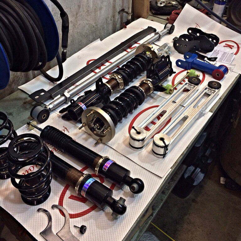 BC Racing 05-14 Ford Mustang Coilovers - RM Series