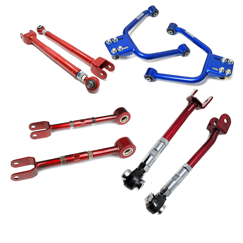 Godspeed 03-08 Nissan 350z Adjustable Rear Arm Package With Megan Front Camber arms