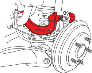 Eibach 16-UP Honda Civic Adjustable Aluminum Rear Camber Arms