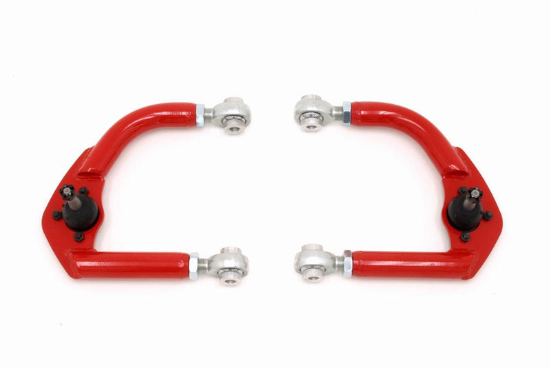 BMR 93-02 Chevrolet Camaro Upper A-Arms w Adj. Rod Ends Red