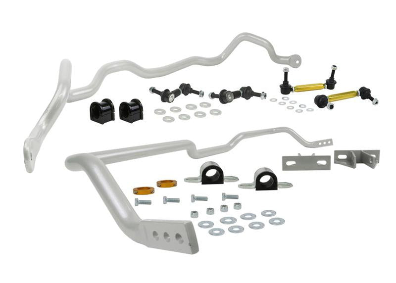 Whiteline 03-08 Mitsubishi Evo Front and Rear Sway Bar Kit 26mm