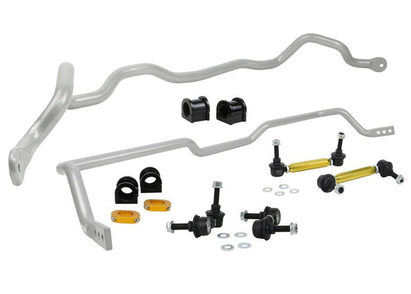 Whiteline 03-08 Mitsubishi Evo Front and Rear Sway Bar Kit 26mm 24mm