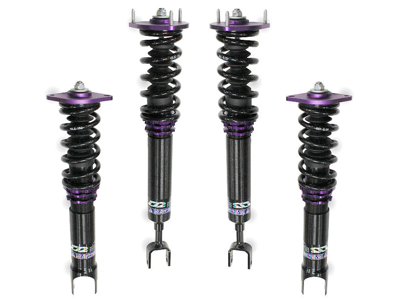 D2 Racing 03-07 Infiniti G35 RWD TRUE Rear Coilovers - RS Series