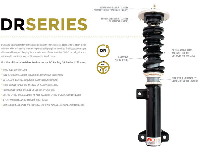 BC Racing 01-05 Lexus IS300 Coilovers - DS Type