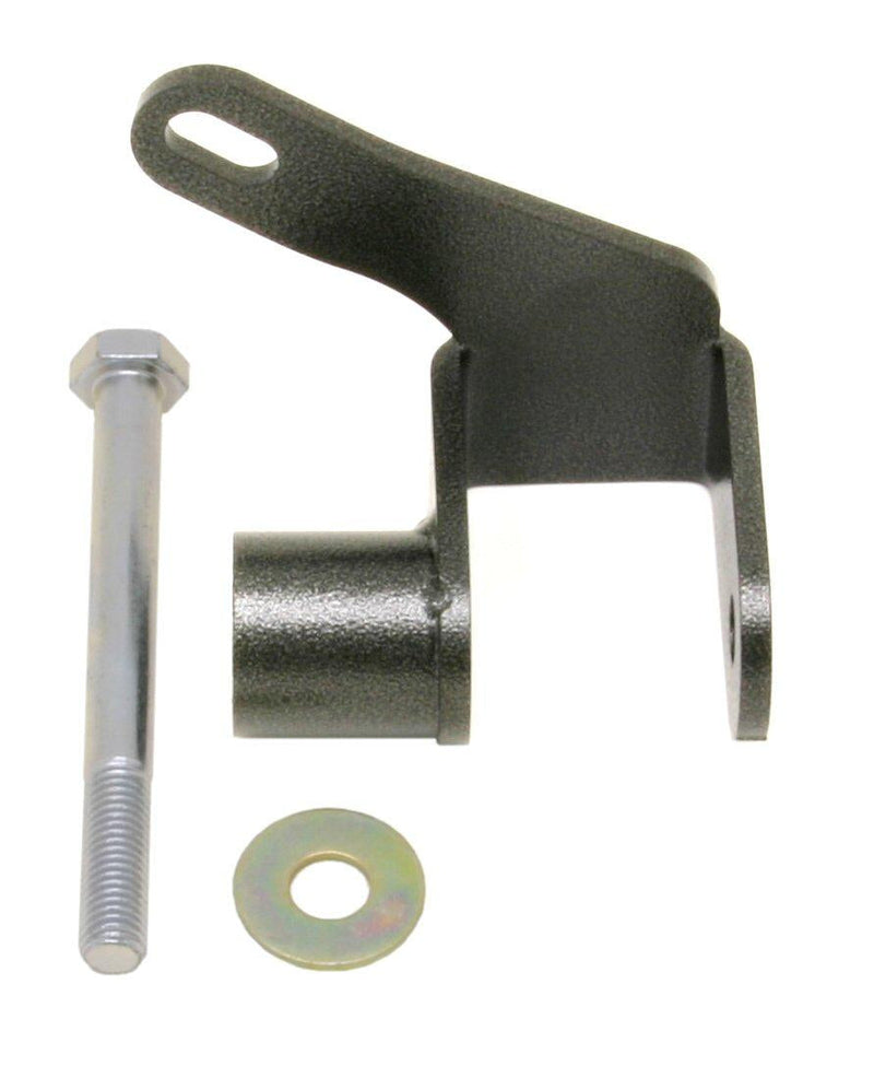BMR 05-14 Ford Mustang Panhard Bar Relocation Bracket Black hammertone