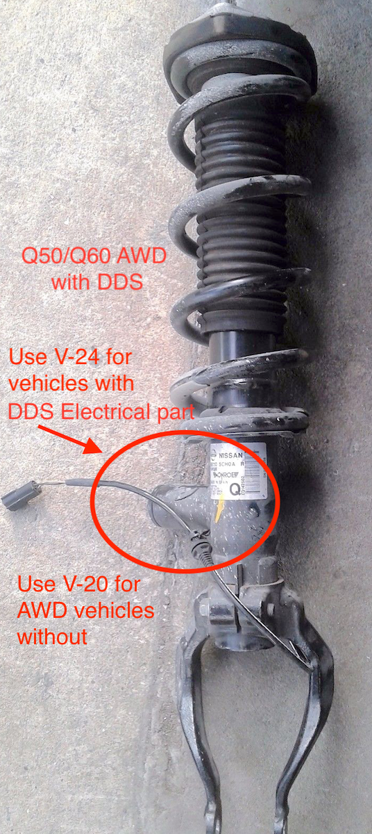 BC Racing 14-UP Infiniti Q50 AWD W O DDS v37 Coilovers - DS Type