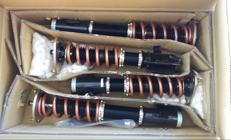 BC Racing 93-95 Mazda Rx7 Coilovers - Extreme Low W Swift Springs NEW IN BOX