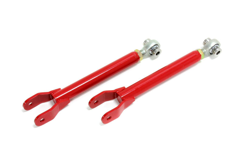 BMR 10-15 Chevrolet Camaro Trailing Arms Rear w Single Adj. Rod Ends Red