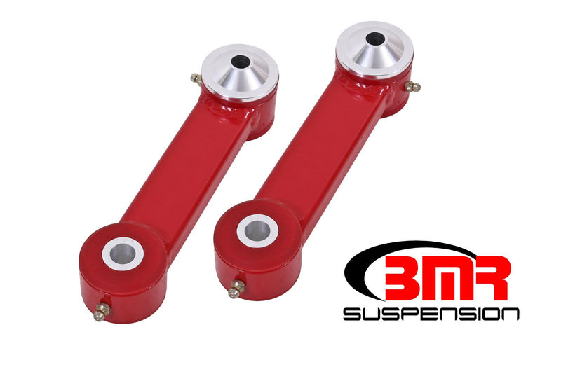 BMR 15-UP Ford Mustang Rear Lower Control Arms Vertical Link (Polyurethane) Red
