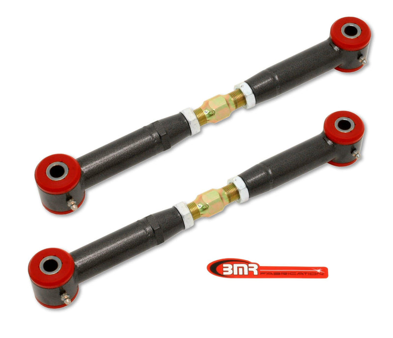 BMR 10-15 Chevrolet Camaro Rear Adj. Toe Rods (Polyurethane) Black hammertone