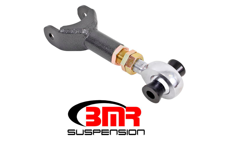 BMR 11-14 Ford Mustang Upper Control Arm On-Car Adj. Rod Ends Black hammertone