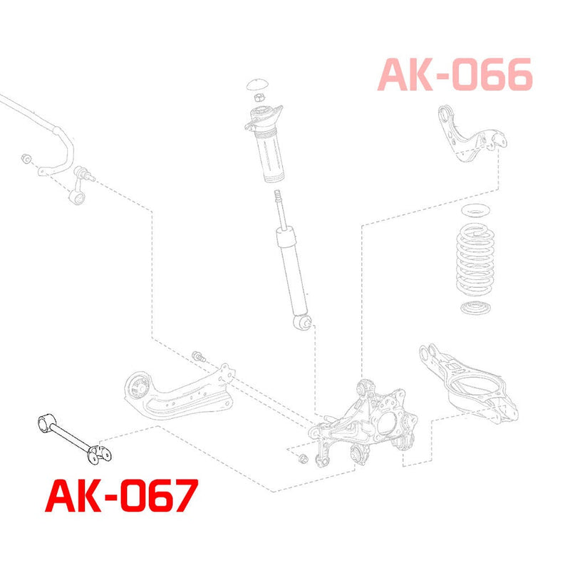 Godspeed 19-22 Toyota Corolla Adjustable Rear Toe Arms