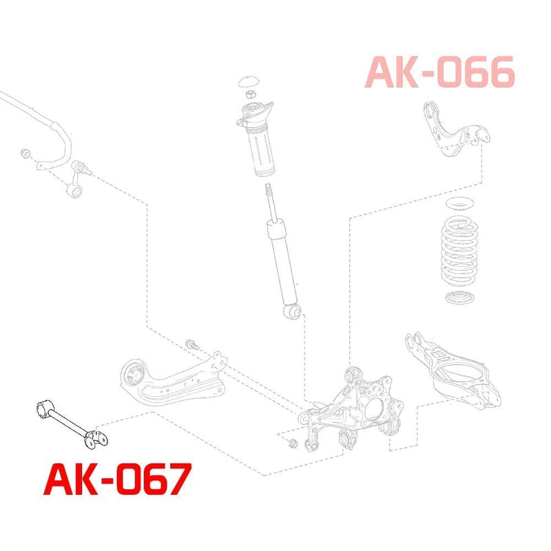 Godspeed 19-22 Lexus ES350 Adjustable Rear Toe Arms