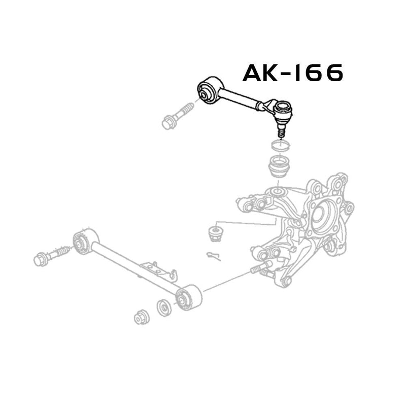 Godspeed 11-17 Honda Odyssey Adjustable Rear Camber Arms