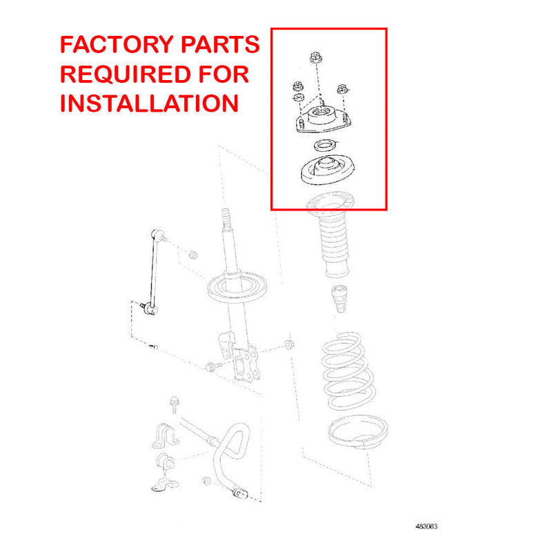 Godspeed 09-15 Toyota Venza FWD Coilovers- MonoSS