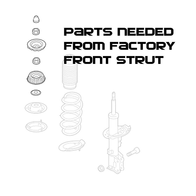 Godspeed 18-20 Kia Rio Coilovers- MonoSS
