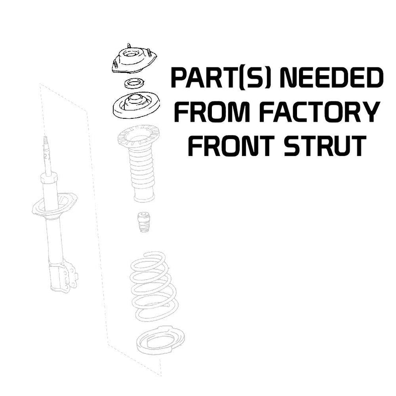 Godspeed 08-13 Toyota Highlander AWD Coilovers- MonoSS